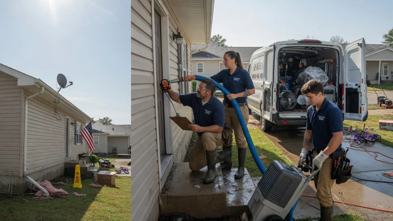 Ceiling Water Damage Restoration in Fairview, WY near me